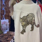 Limited Edition Oversized Sequin Leopard Shirt