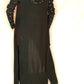 Caren Black Crystal Hooded/ Crystal Long Sleeve/ Longline Cardi -LIMITED EDITION