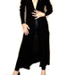 Deadra Black Hooded Print/Sign Crystal Hooded Long Sleeve/ Longline Cardi -LIMITED EDITION